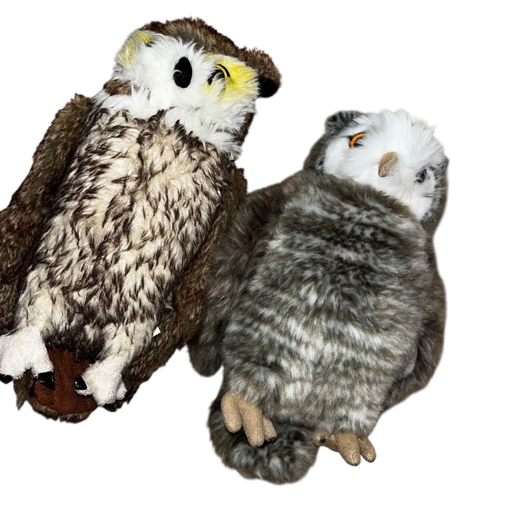 Wizarding world Harry Potter Universal Studios plush owl lot Pigwidgeon barn